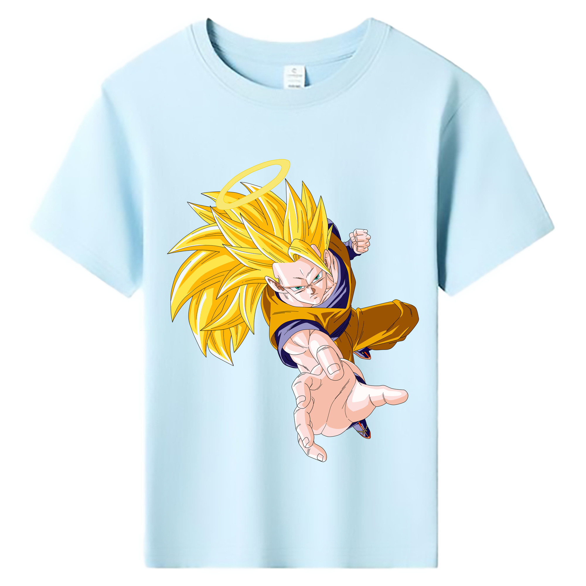 （画像用） ドラゴンボール 孫悟空（そん ごくう）Son Goku カカロット DRAGON BALL Kakarotto 綿100％キッズTシャツ（フロントプリント）